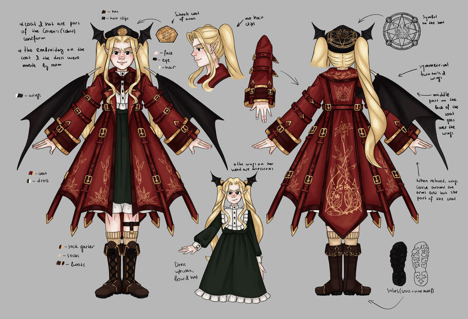Lily character sheet