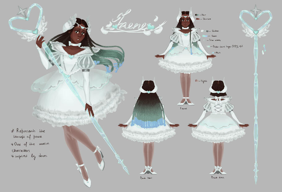Irene character sheet